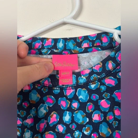 Lilly Pulitzer Girls Mini Beach Comber Dress Size 6/7 - Picture 3 of 6